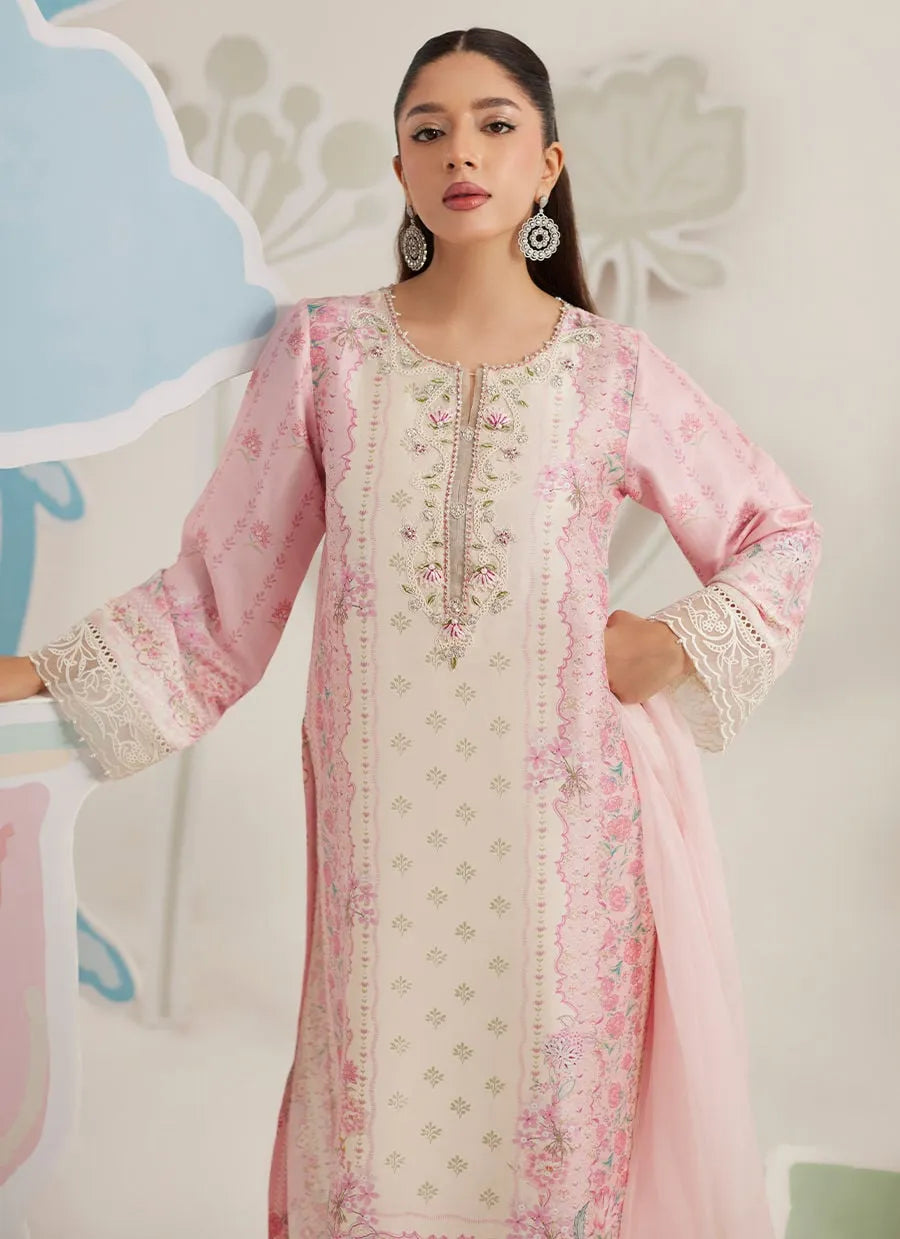 Farah Talib Aziz Ramadan Eid Frou Frou '26 - Maribel Shirt And Dupatta
