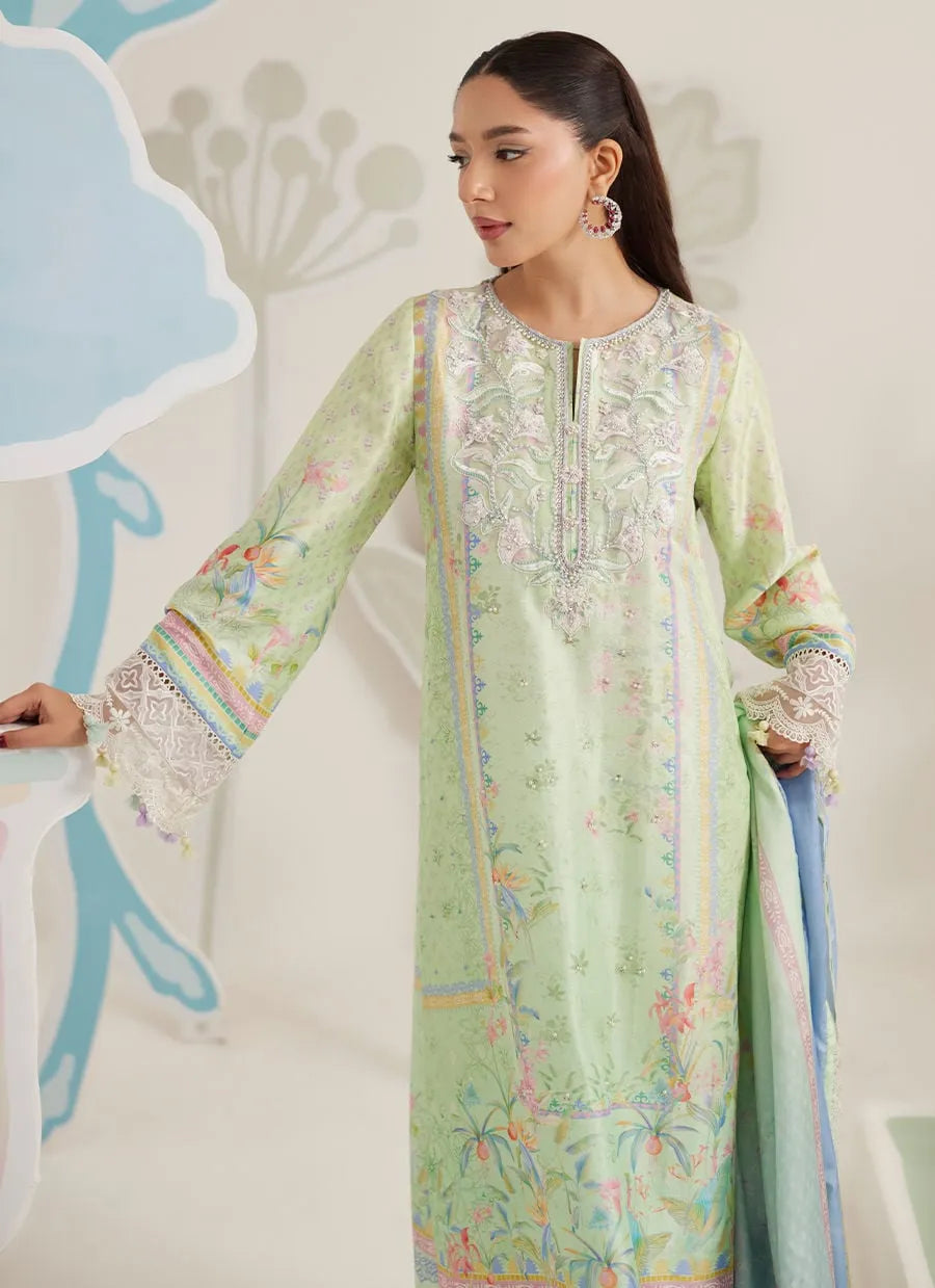 Farah Talib Aziz Ramadan Eid Frou Frou '26 - Elowen Shirt And Dupatta