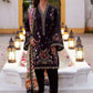 Farah Talib Aziz Luxury Lawn Unstitched '26 - Blanca Black