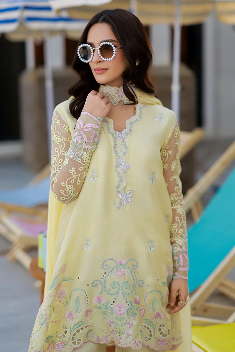 Ansab Jahangir The Girls Club - Eid Luxury Pret '26 - Butter Cup