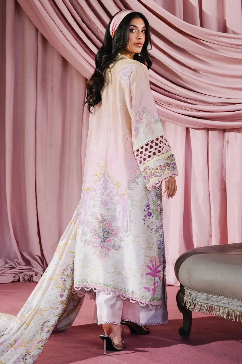 Ansab Jahangir Glam Doll House Eid Luxury Silks '26 - Felicity Shirt And Dupatta