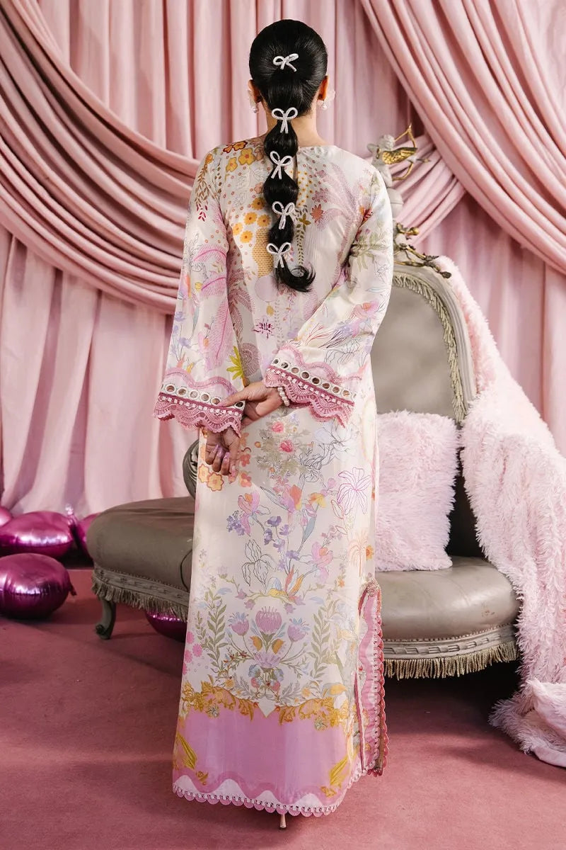 Ansab Jahangir Glam Doll House Eid Luxury Silks '26 - Elowen Kaftan