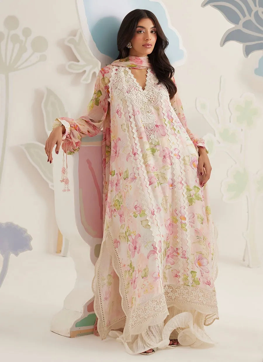 Farah Talib Aziz Ramadan Eid Frou Frou '26 - Rielle Shirt And Dupatta