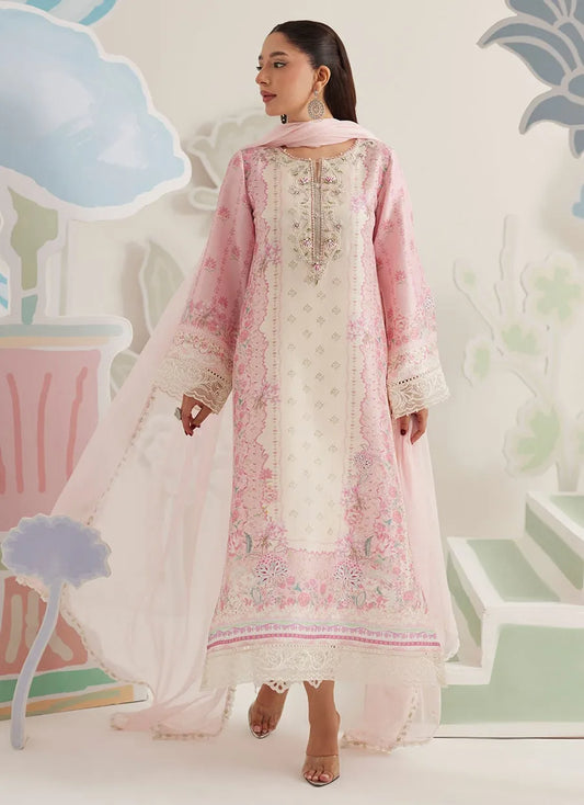 Farah Talib Aziz Ramadan Eid Frou Frou '26 - Maribel Shirt And Dupatta