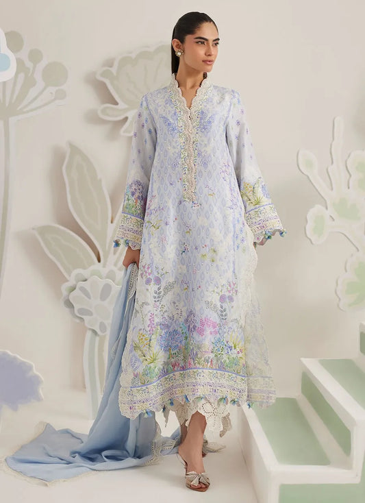 Farah Talib Aziz Ramadan Eid Frou Frou '26 - Serelle Shirt And Dupatta