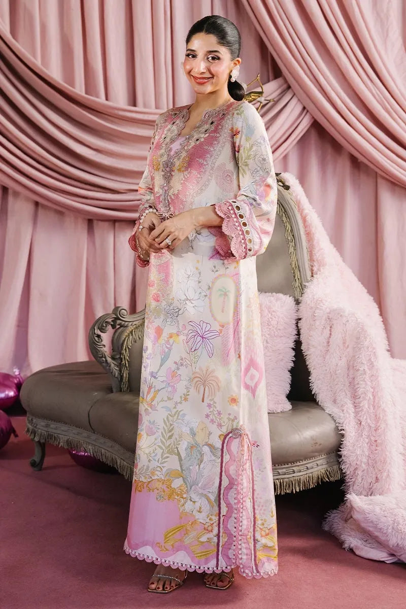 Ansab Jahangir Glam Doll House Eid Luxury Silks '26 - Elowen Kaftan