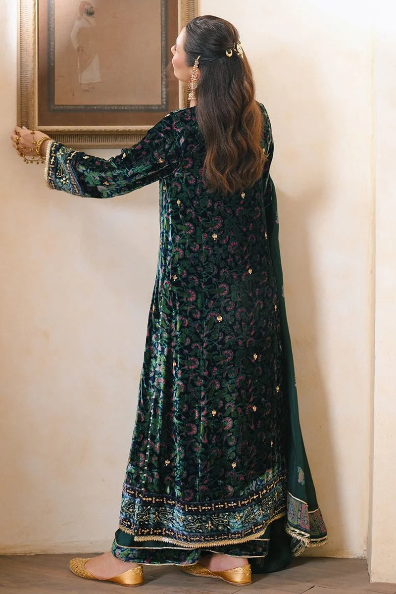 Ansab Jahangir Qissa Luxury Velvets '26 - Shafaq Shirt And Dupatta