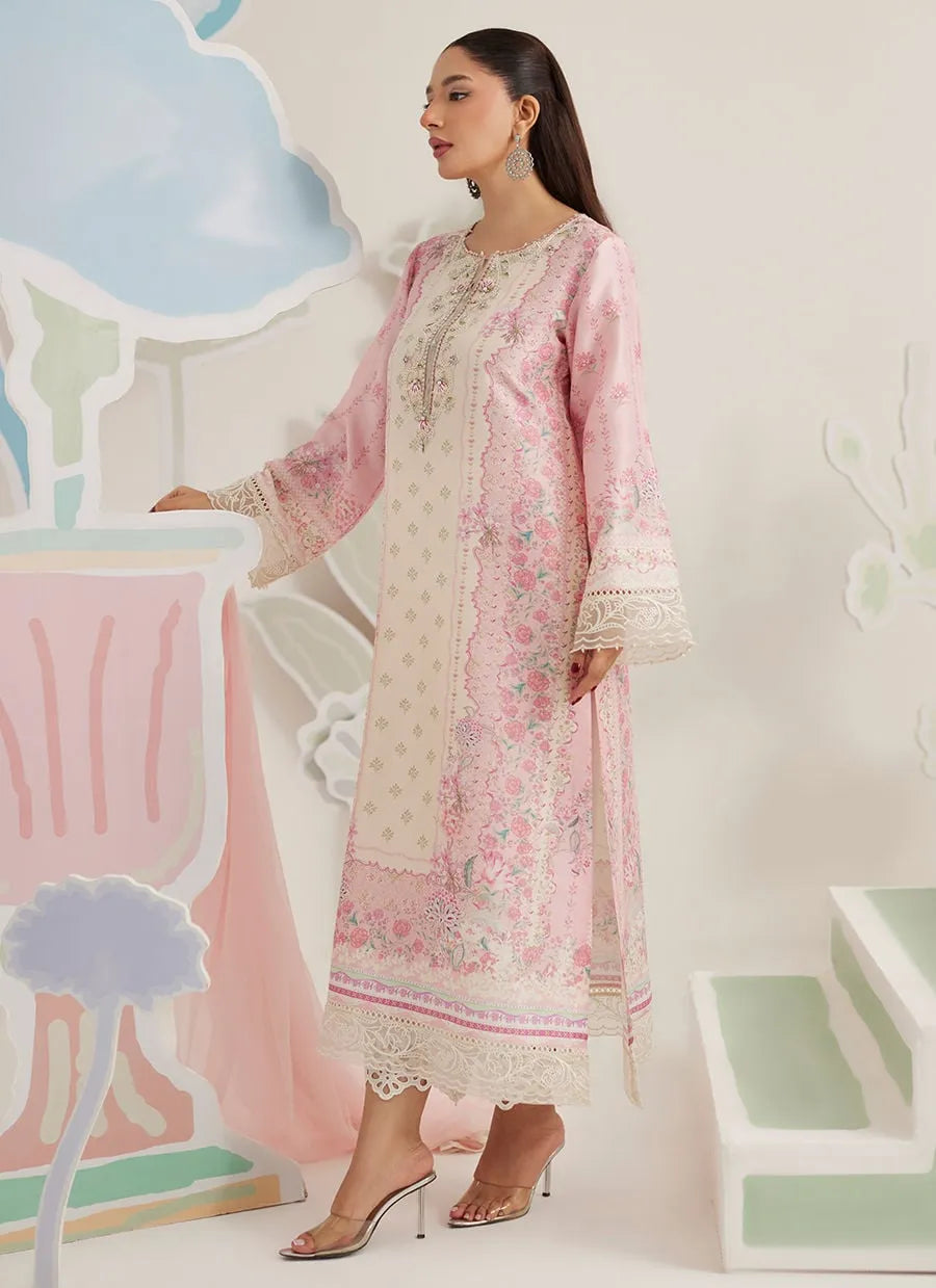 Farah Talib Aziz Ramadan Eid Frou Frou '26 - Maribel Shirt And Dupatta