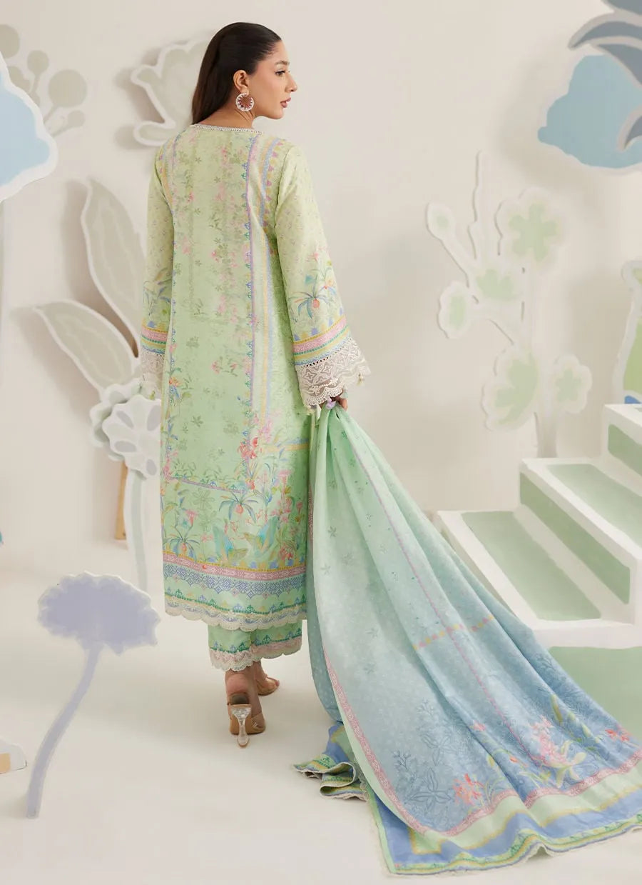 Farah Talib Aziz Ramadan Eid Frou Frou '26 - Elowen Shirt And Dupatta