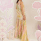 Farah Talib Aziz Ramadan Eid Frou Frou '26 - Elysia Shirt And Dupatta With Crushed Wide-leg Pants
