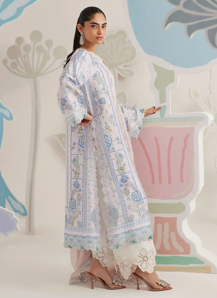 Farah Talib Aziz Ramadan Eid Frou Frou '26 - Bellora Tunic Shirt And Dupatta