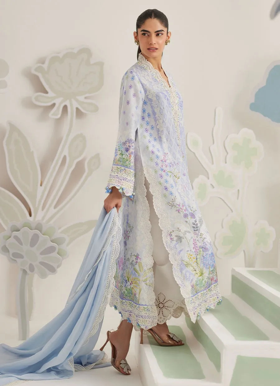 Farah Talib Aziz Ramadan Eid Frou Frou '26 - Serelle Shirt And Dupatta
