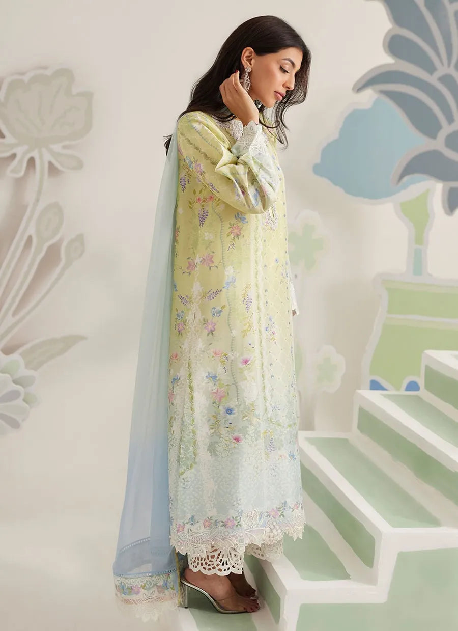 Farah Talib Aziz Ramadan Eid Frou Frou '26 - Orelia Shirt And Dupatta