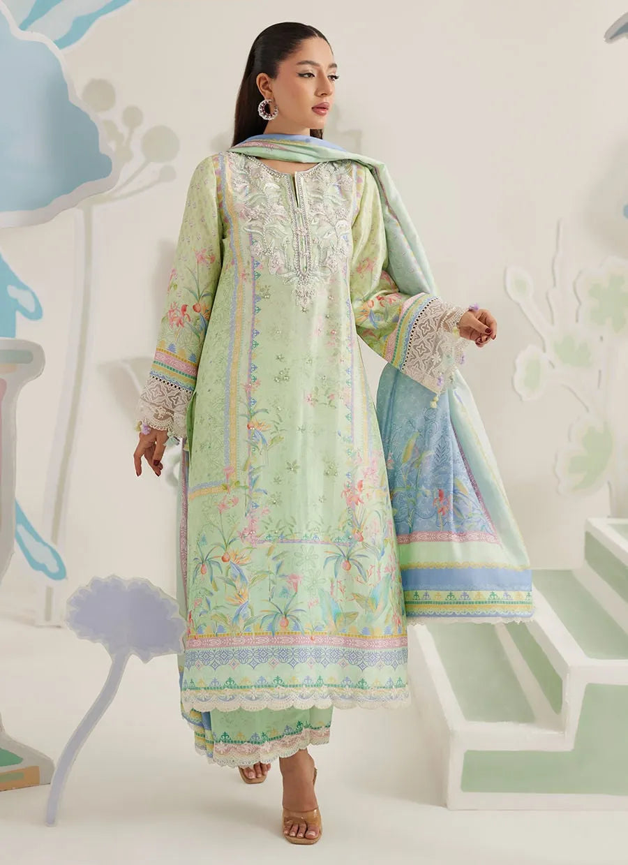 Farah Talib Aziz Ramadan Eid Frou Frou '26 - Elowen Shirt And Dupatta