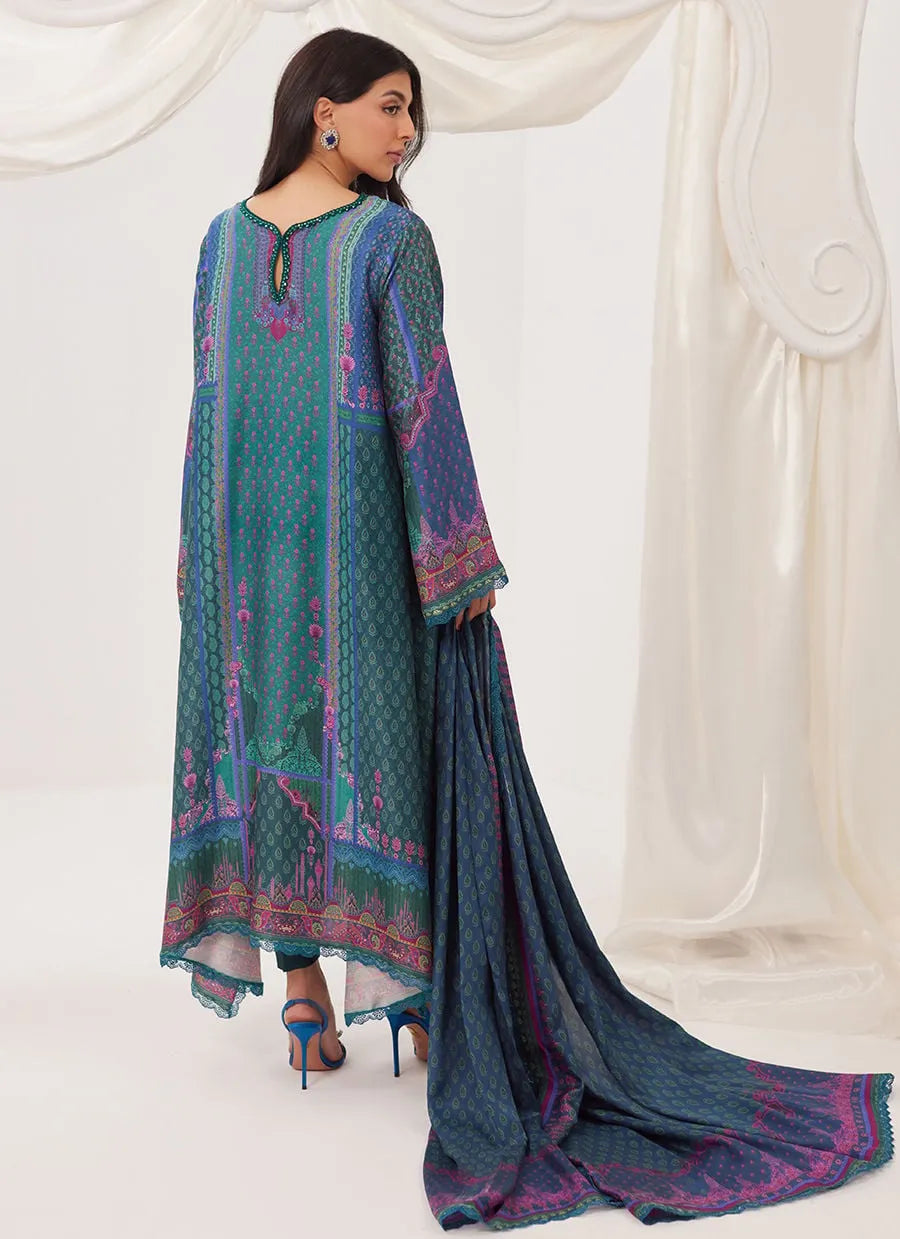 Farah Talib Aziz Ramadan Eid Frou Frou '26 - Delara Shirt And Dupatta
