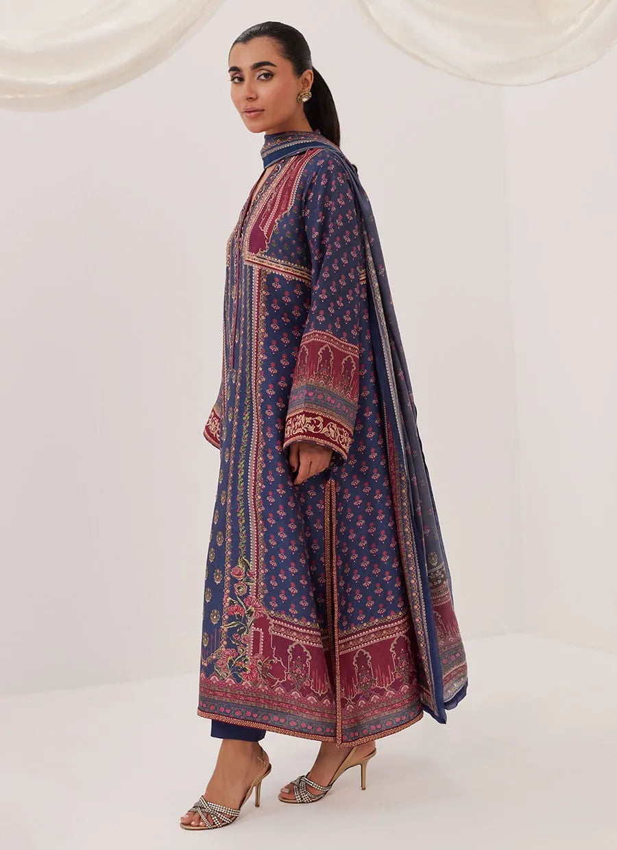 Farah Talib Aziz Ramadan Eid Frou Frou '26 - Eluria Shirt And Dupatta