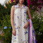 Farah Talib Aziz Luxury Lawn Unstitched '26 - Evita Ivory