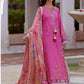 Farah Talib Aziz Luxury Lawn Unstitched '26 - Palmira Pink