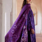 Farah Talib Aziz Luxury Lawn Unstitched '26 - Vicenta Violet