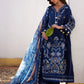 Farah Talib Aziz Luxury Lawn Unstitched '26 - Nia Navy