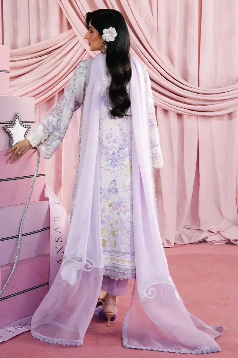 Ansab Jahangir Glam Doll House Eid Luxury Silks '26 - Delilah Shirt And Dupatta
