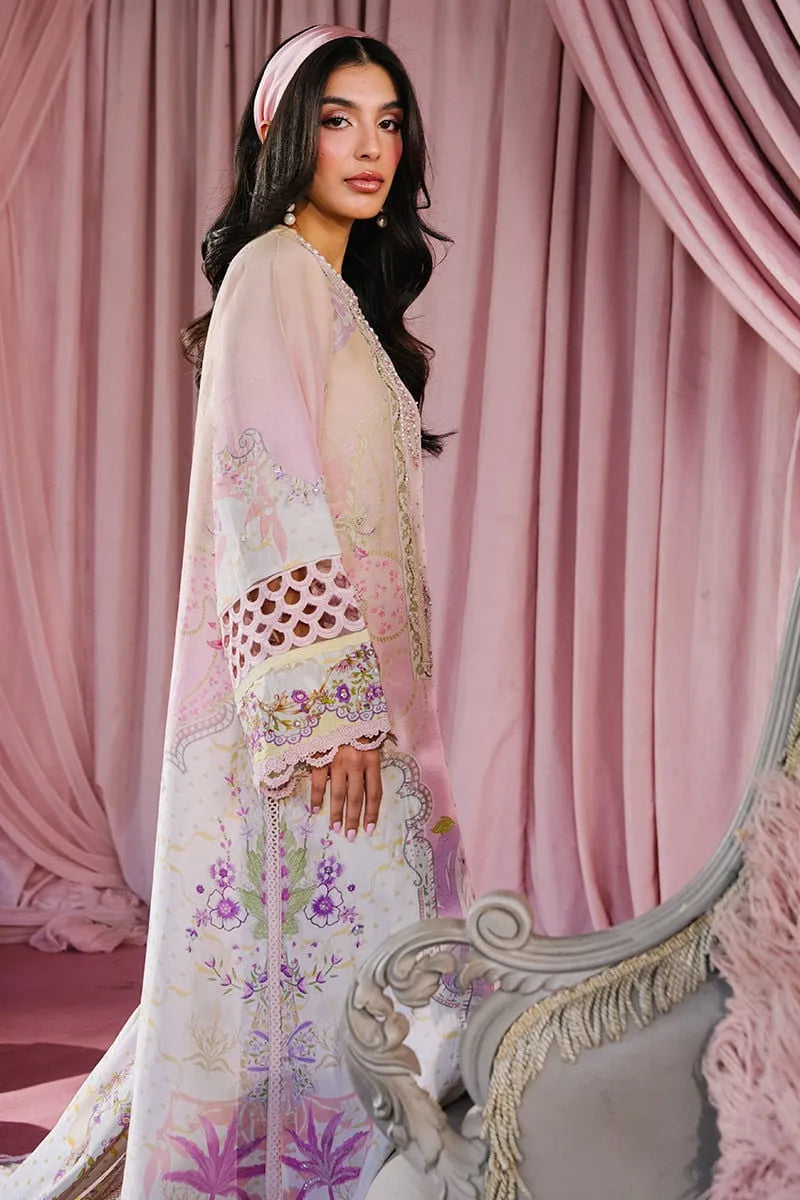 Ansab Jahangir Glam Doll House Eid Luxury Silks '26 - Felicity Shirt And Dupatta