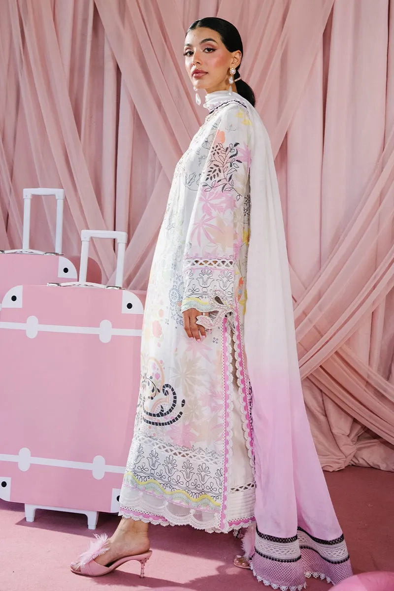 Ansab Jahangir Glam Doll House Eid Luxury Silks '26 - Viviana Shirt And Dupatta