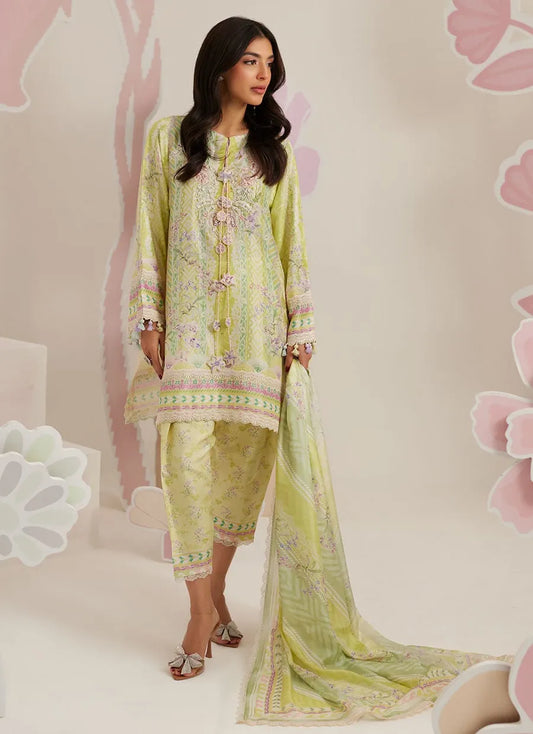 Farah Talib Aziz Ramadan Eid Frou Frou '26 - Riva Shirt And Dupatta