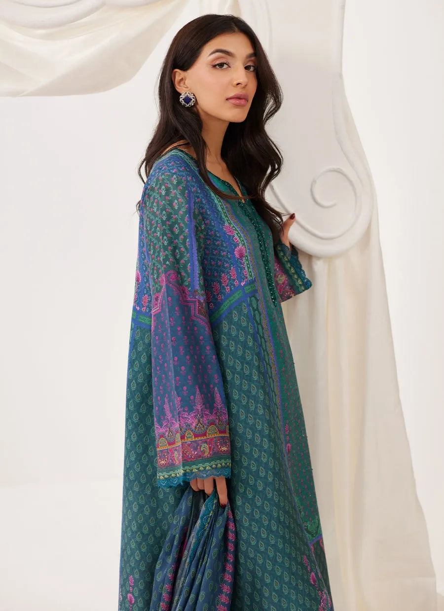 Farah Talib Aziz Ramadan Eid Frou Frou '26 - Delara Shirt And Dupatta