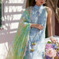 Farah Talib Aziz Luxury Lawn Unstitched '26 - Sienna Sky Blue