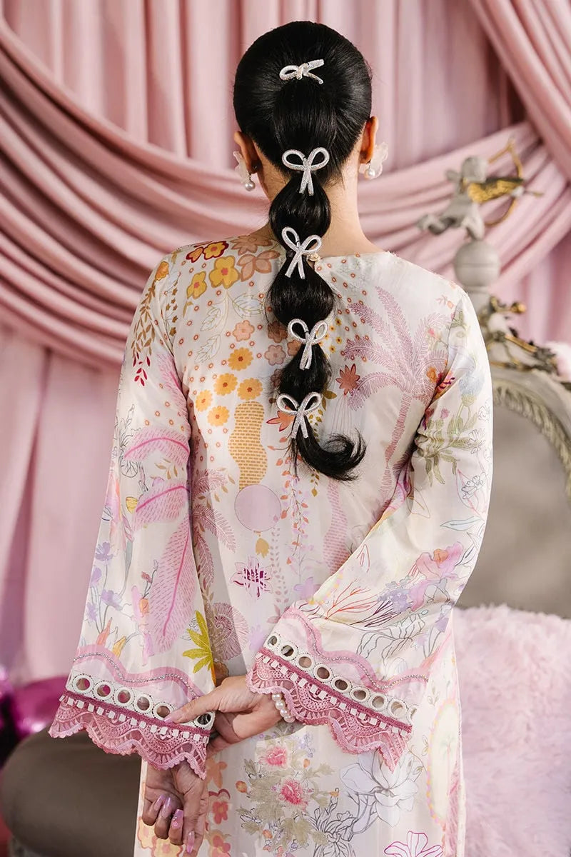 Ansab Jahangir Glam Doll House Eid Luxury Silks '26 - Elowen Kaftan