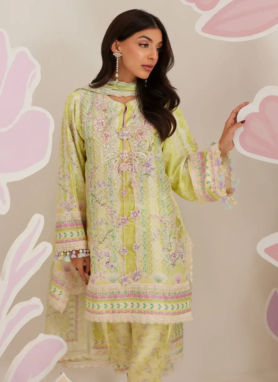 Farah Talib Aziz Ramadan Eid Frou Frou '26 - Riva Shirt And Dupatta