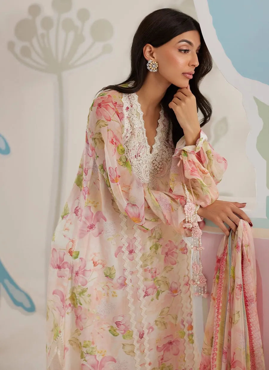 Farah Talib Aziz Ramadan Eid Frou Frou '26 - Rielle Shirt And Dupatta