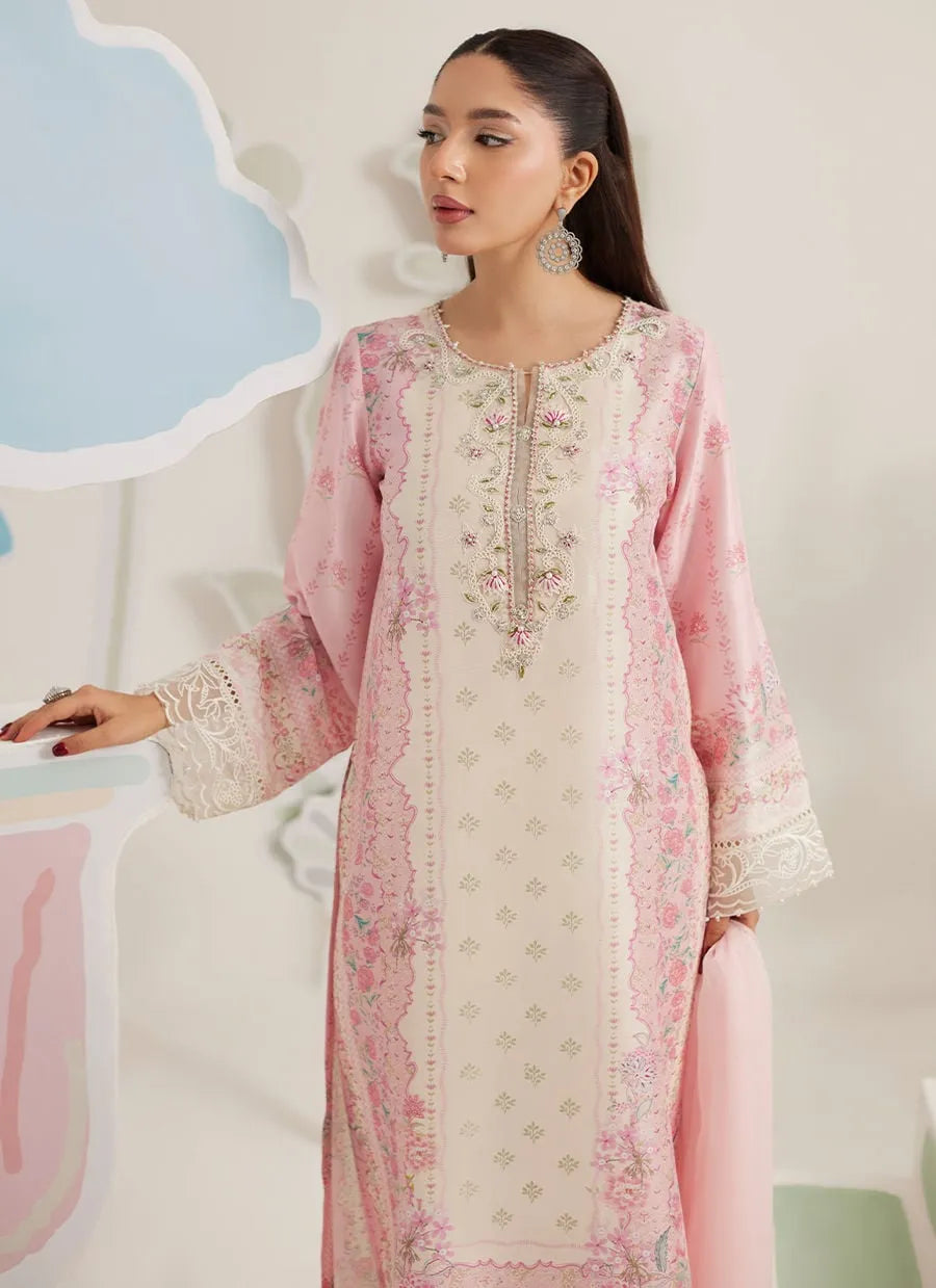 Farah Talib Aziz Ramadan Eid Frou Frou '26 - Maribel Shirt And Dupatta