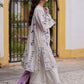 Farah Talib Aziz Luxury Lawn Unstitched '26 - Evita Ivory