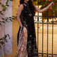 Farah Talib Aziz Luxury Lawn Unstitched '26 - Blanca Black