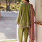 Farah Talib Aziz Luxury Lawn Unstitched '26 - Carmen Kiwi