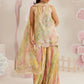 Farah Talib Aziz Ramadan Eid Frou Frou '26 - Elysia Shirt And Dupatta With Crushed Wide-leg Pants
