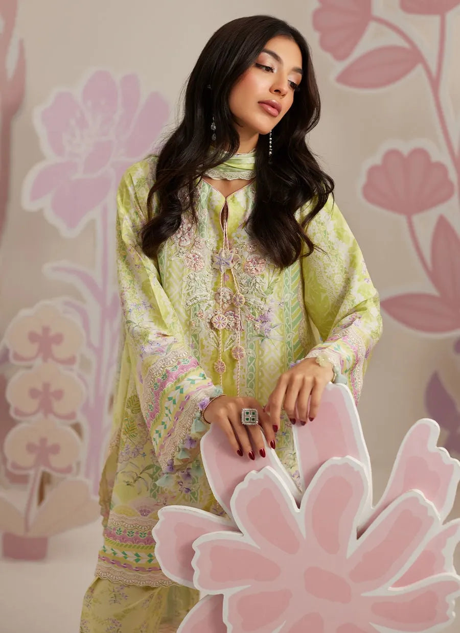 Farah Talib Aziz Ramadan Eid Frou Frou '26 - Riva Shirt And Dupatta