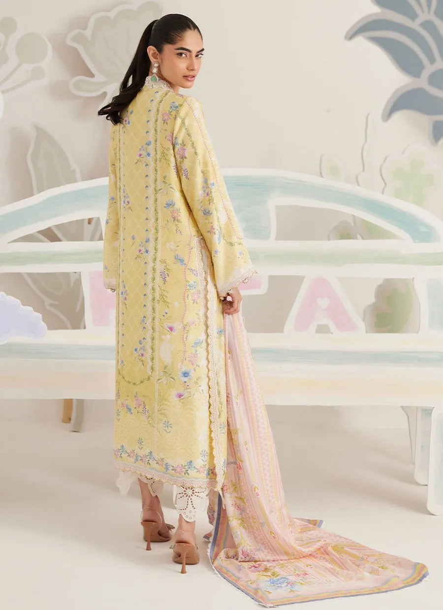 Farah Talib Aziz Ramadan Eid Frou Frou '26 - Anaya Shirt And Dupatta
