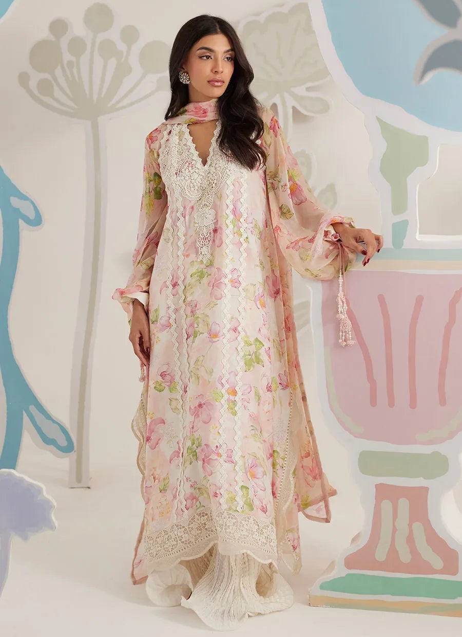 Farah Talib Aziz Ramadan Eid Frou Frou '26 - Rielle Shirt And Dupatta