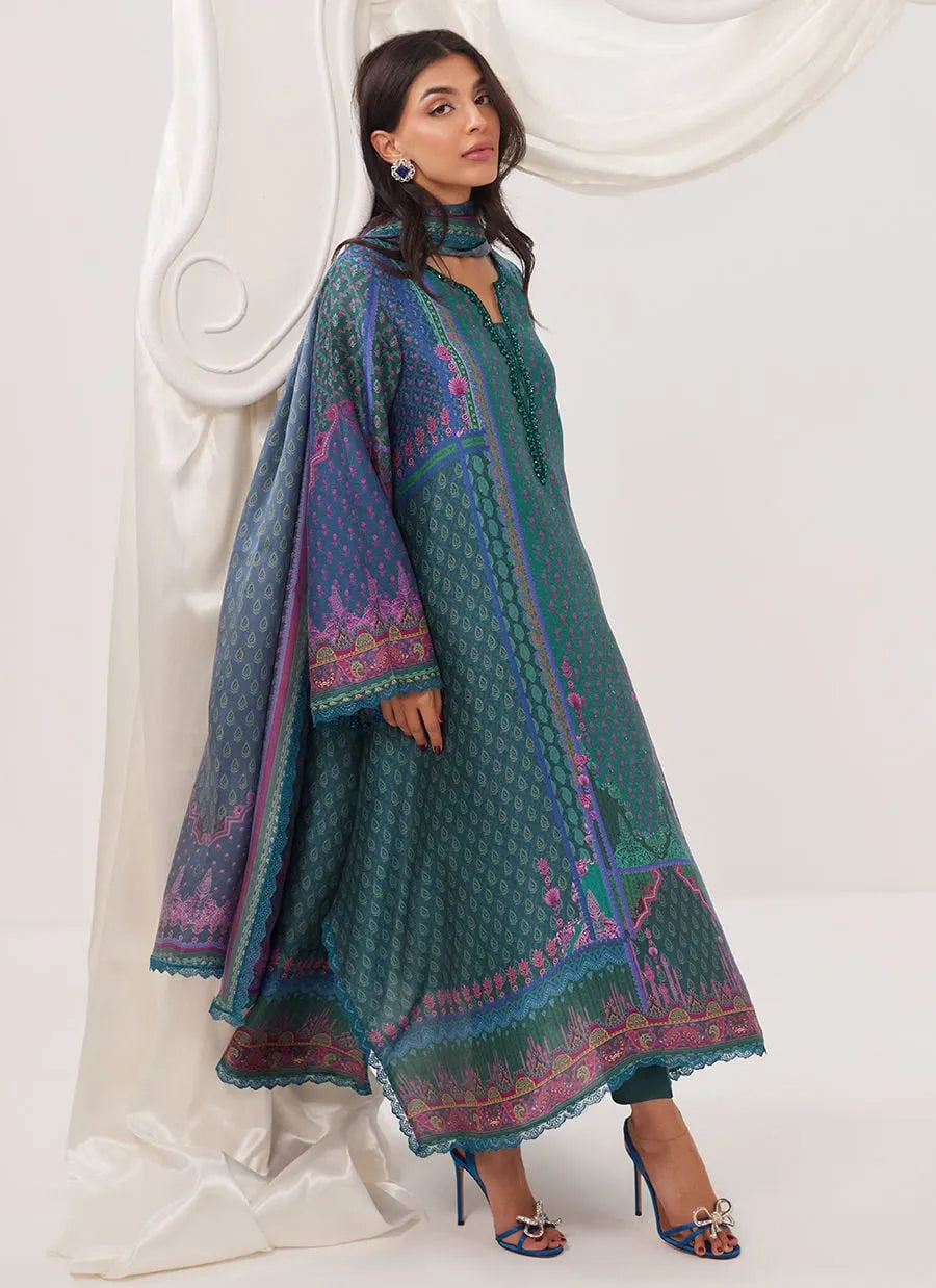 Farah Talib Aziz Ramadan Eid Frou Frou '26 - Delara Shirt And Dupatta