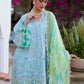 Farah Talib Aziz Luxury Lawn Unstitched '26 - Sienna Sky Blue