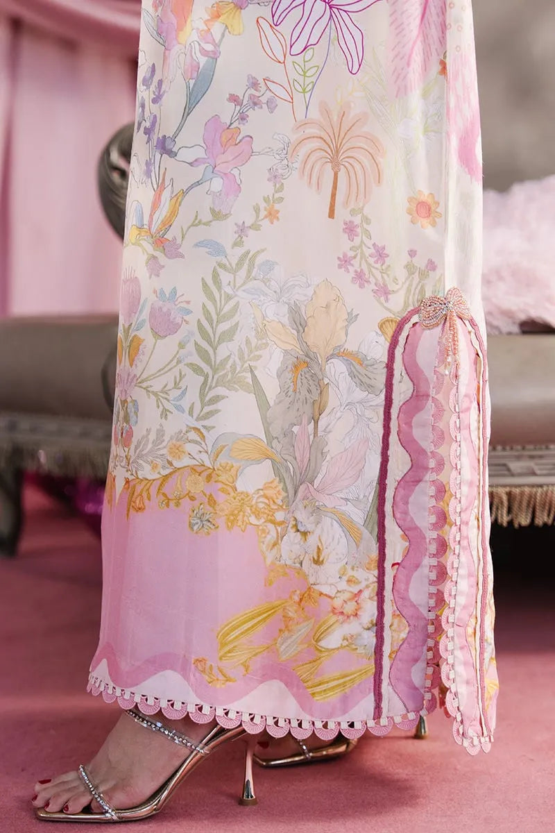 Ansab Jahangir Glam Doll House Eid Luxury Silks '26 - Elowen Kaftan