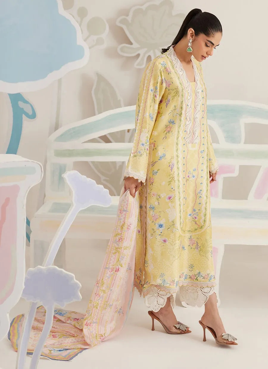 Farah Talib Aziz Ramadan Eid Frou Frou '26 - Anaya Shirt And Dupatta