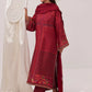 Farah Talib Aziz Ramadan Eid Frou Frou '26 - Emberline Shirt And Dupatta