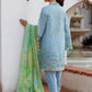 Farah Talib Aziz Luxury Lawn Unstitched '26 - Sienna Sky Blue