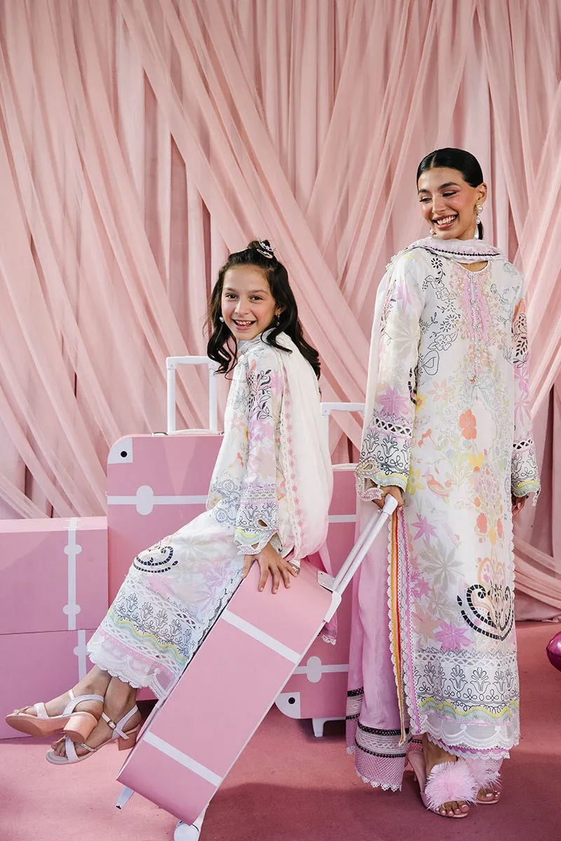 Ansab Jahangir Glam Doll House Eid Luxury Silks '26 - Viviana Shirt And Dupatta