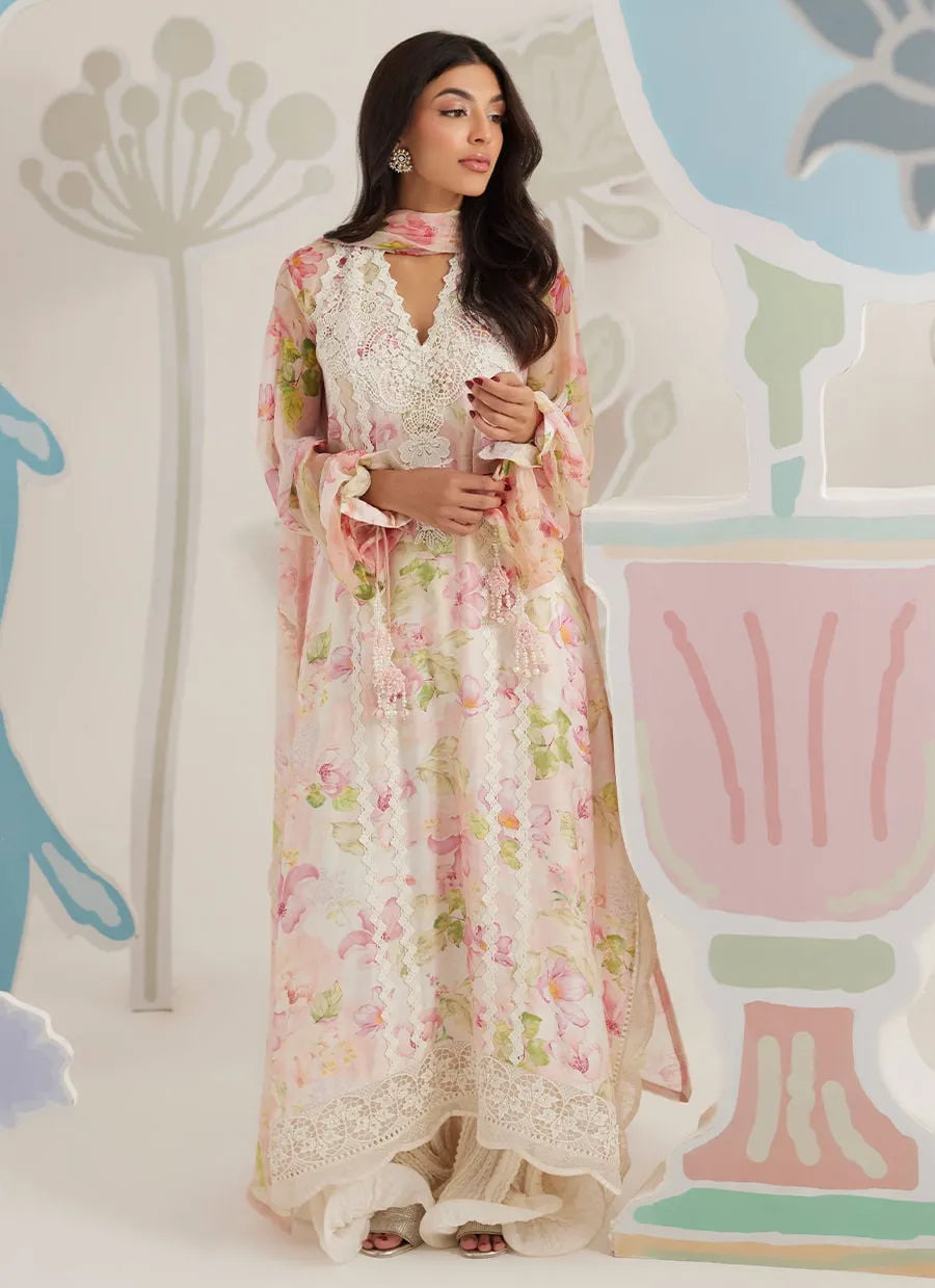 Farah Talib Aziz Ramadan Eid Frou Frou '26 - Rielle Shirt And Dupatta