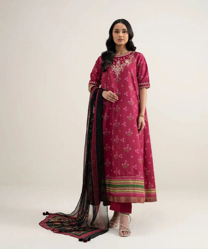 Sapphire Summer '26 - 3 Piece - Embroidered Lawn Suit - 3pedys26v113